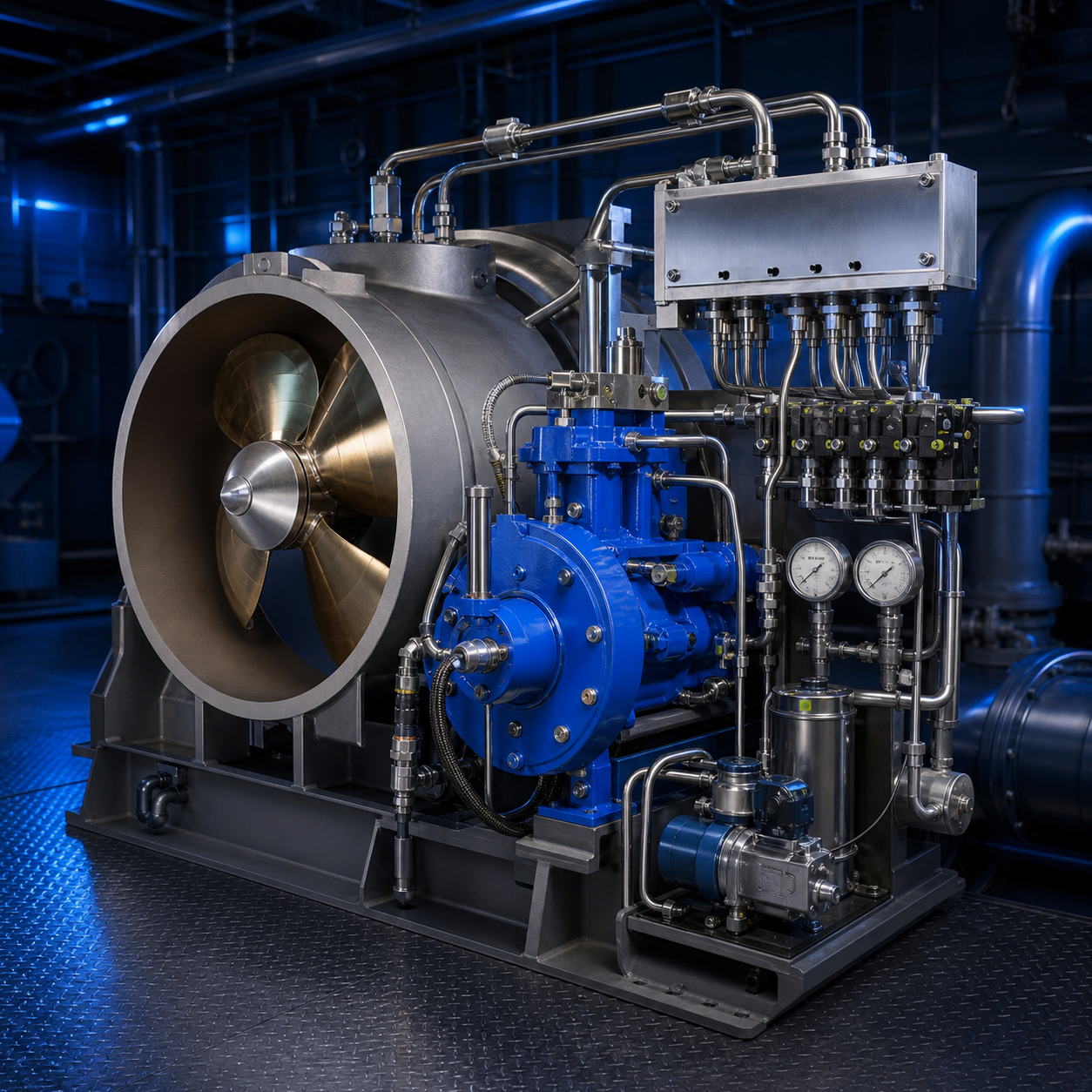 Thruster, CPP & Pitch Kontrol Hidroliği